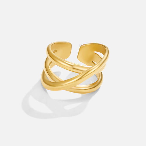 Anel Dourado Trinity