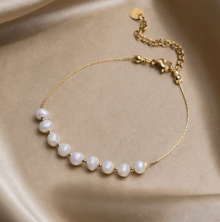 Pulseira de Pérola de Água Doce Eva