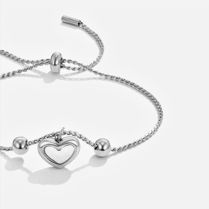 Pulseira Coração Amor Eterno