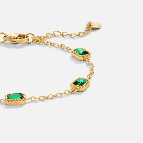 Pulseira Esmeralda Trinity