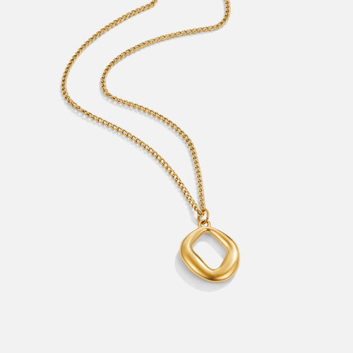 Colar Geométrico Dourado Zola